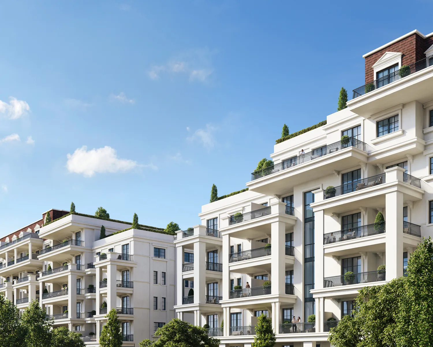 Exterior at Bab Al Qasr Garden Residences 65 in Abu Dhabi Abu Dhabi