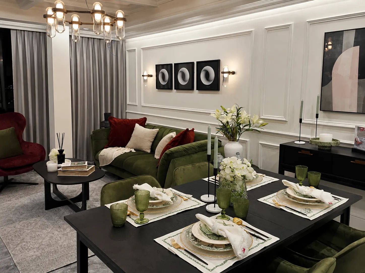 Interior at Bab Al Qasr Garden Residences 65 in Abu Dhabi Abu Dhabi