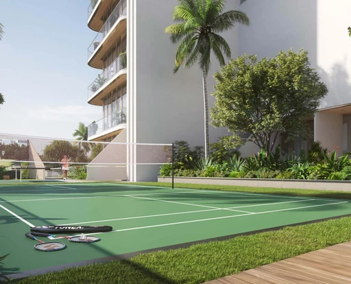 Badminton Court amenity image at The Central Uptown