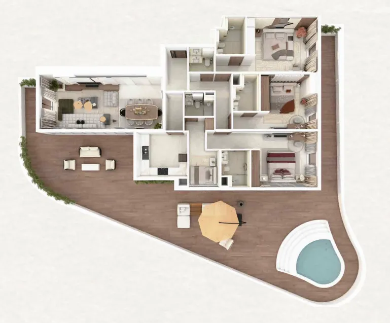 ADE Properties Barari Gate by ADE floor plan
