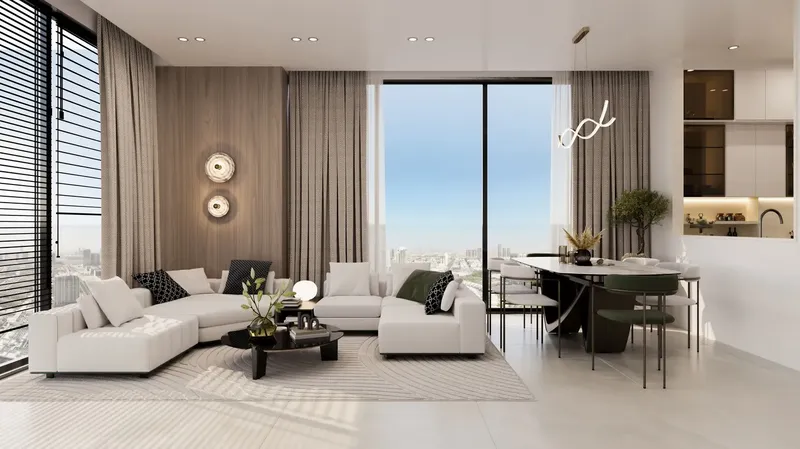 Interior at Barari Gate by ADE in Majan Dubai