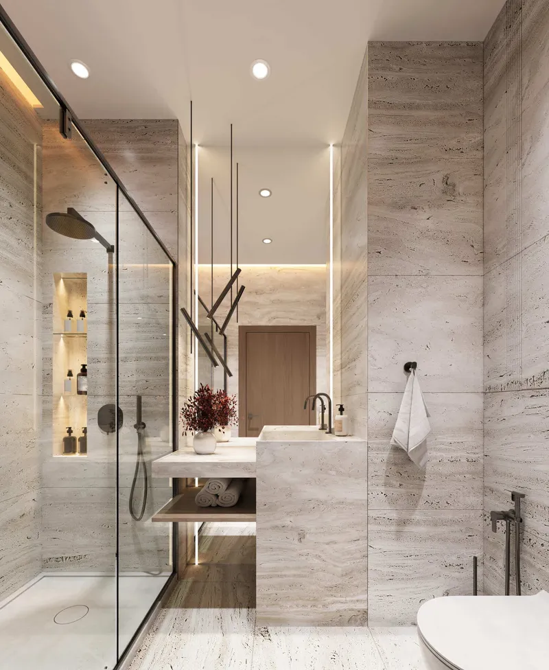 Interior at Barari Gate by ADE in Majan Dubai