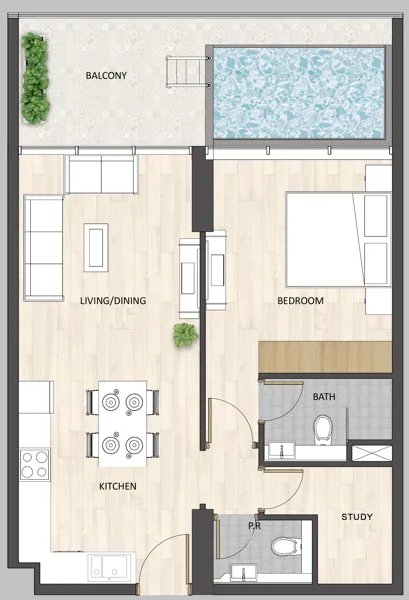 ARY & MAZ Developments Barari Palace floor plan