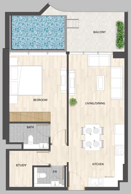 ARY & MAZ Developments Barari Palace floor plan