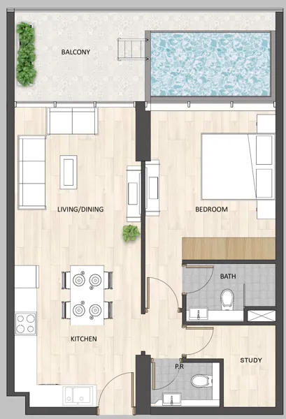 ARY & MAZ Developments Barari Palace floor plan