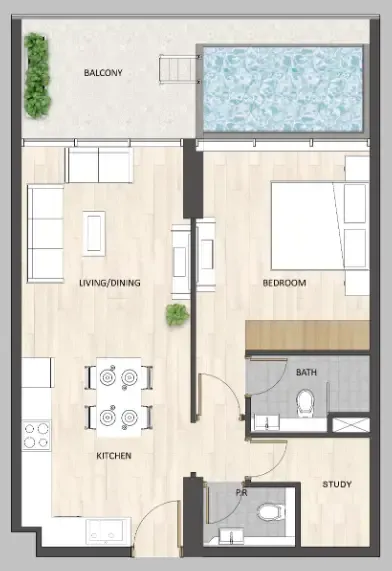 ARY & MAZ Developments Barari Palace floor plan