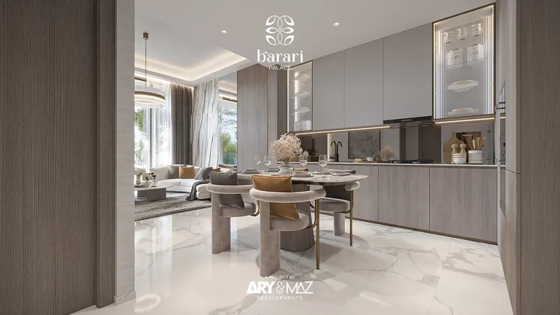 Interior at Barari Palace in Dubai