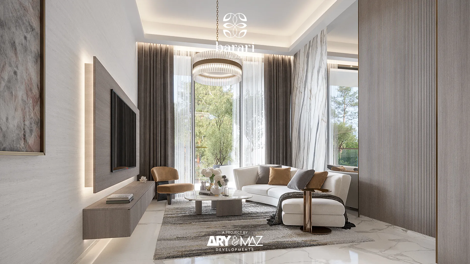 ARY & MAZ Developments Barari Palace Interior