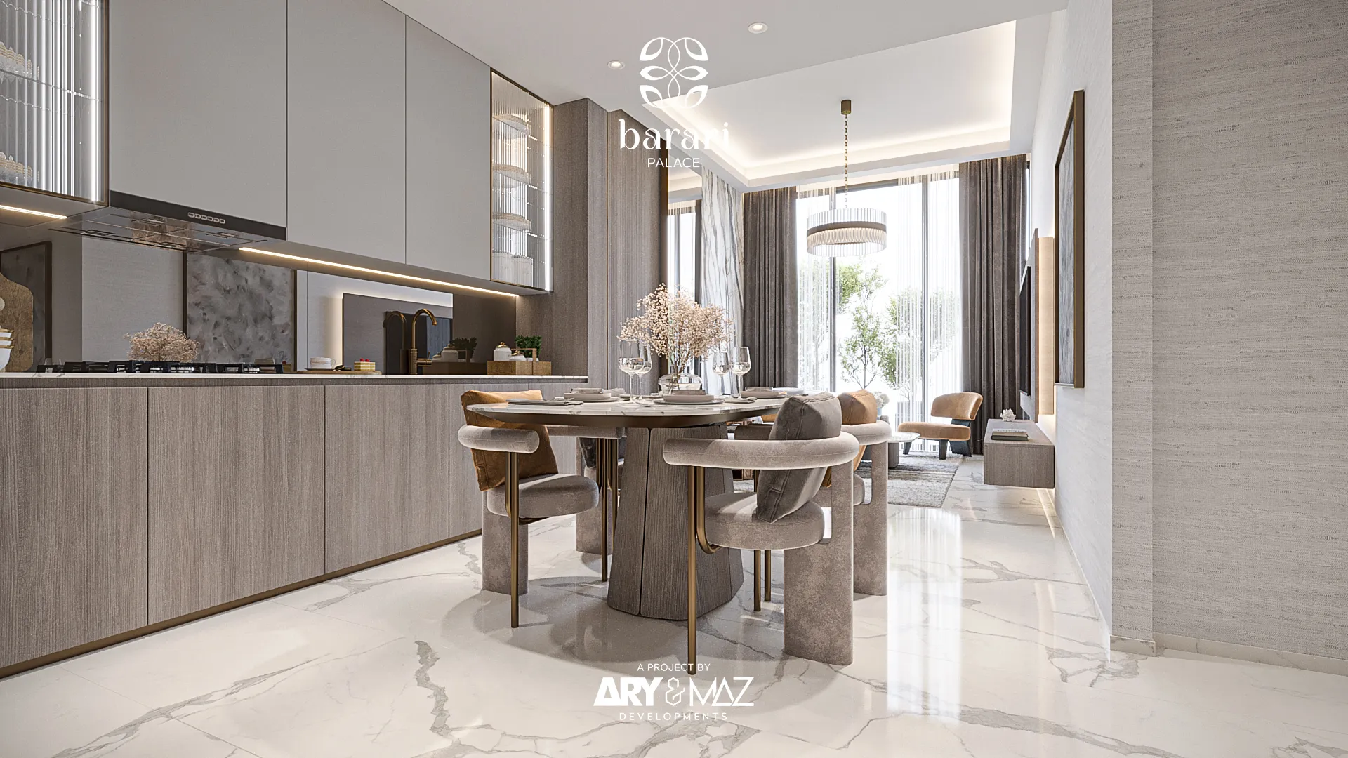 ARY & MAZ Developments Barari Palace Interior