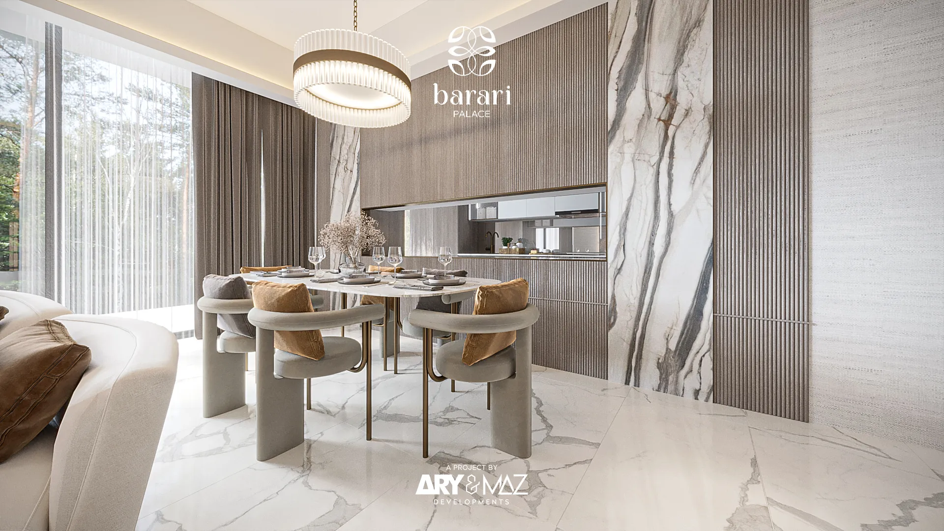 ARY & MAZ Developments Barari Palace Interior