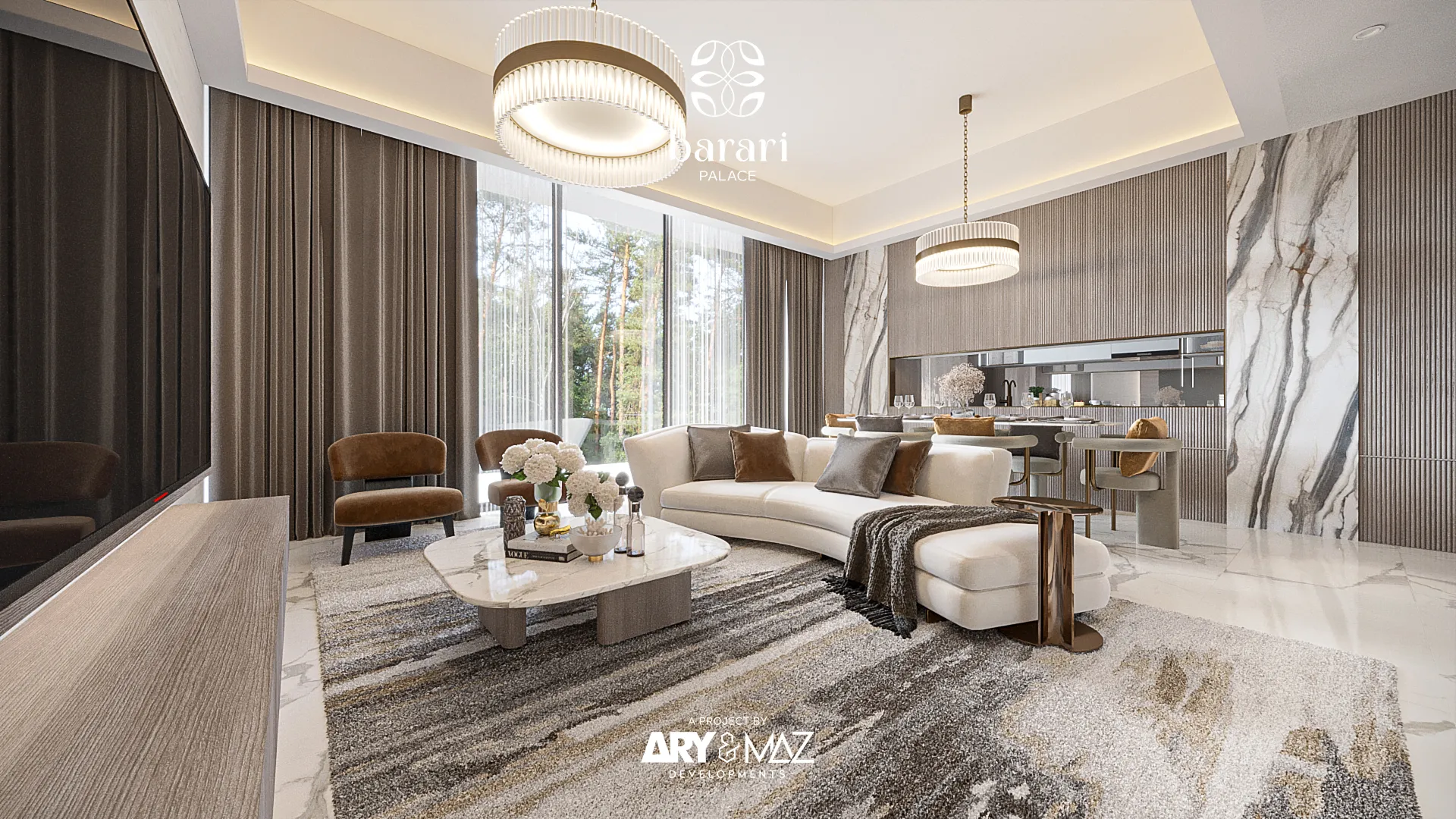ARY & MAZ Developments Barari Palace Interior