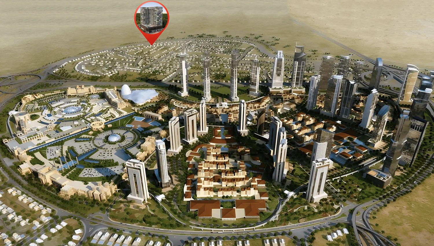 ARY & MAZ Developments Barari Palace master plan