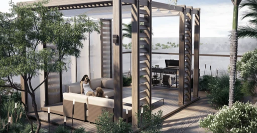 Barbeque & Grill Area amenity image at Q Gardens Aliya