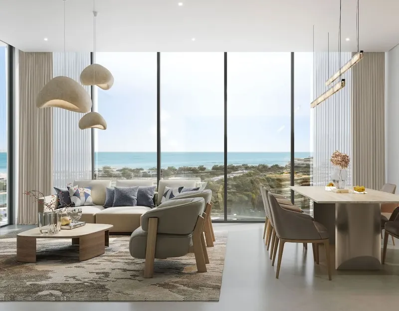 Interior at Bayfront Marina Residences in Siniya Island Umm Al Quwain