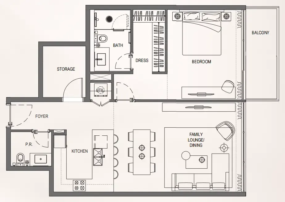 AB Developers Bayview Boulevard floor plan