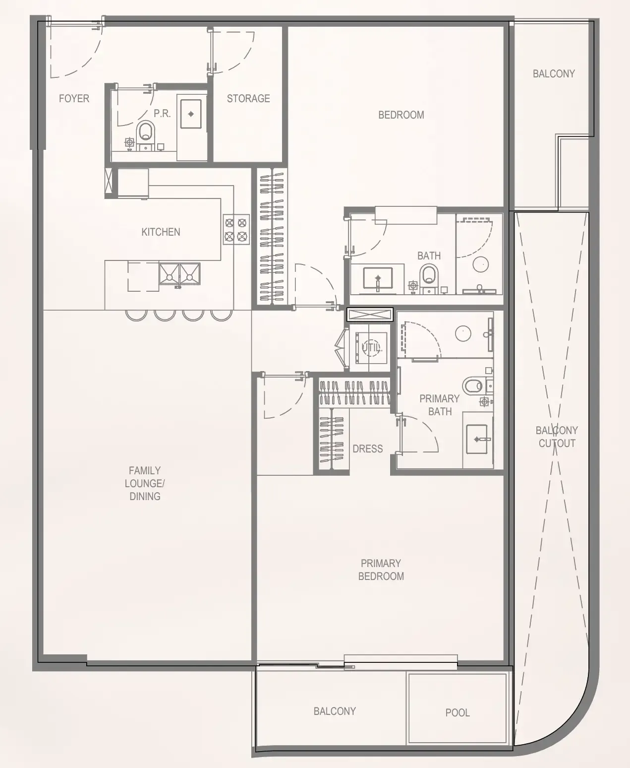 AB Developers Bayview Boulevard floor plan