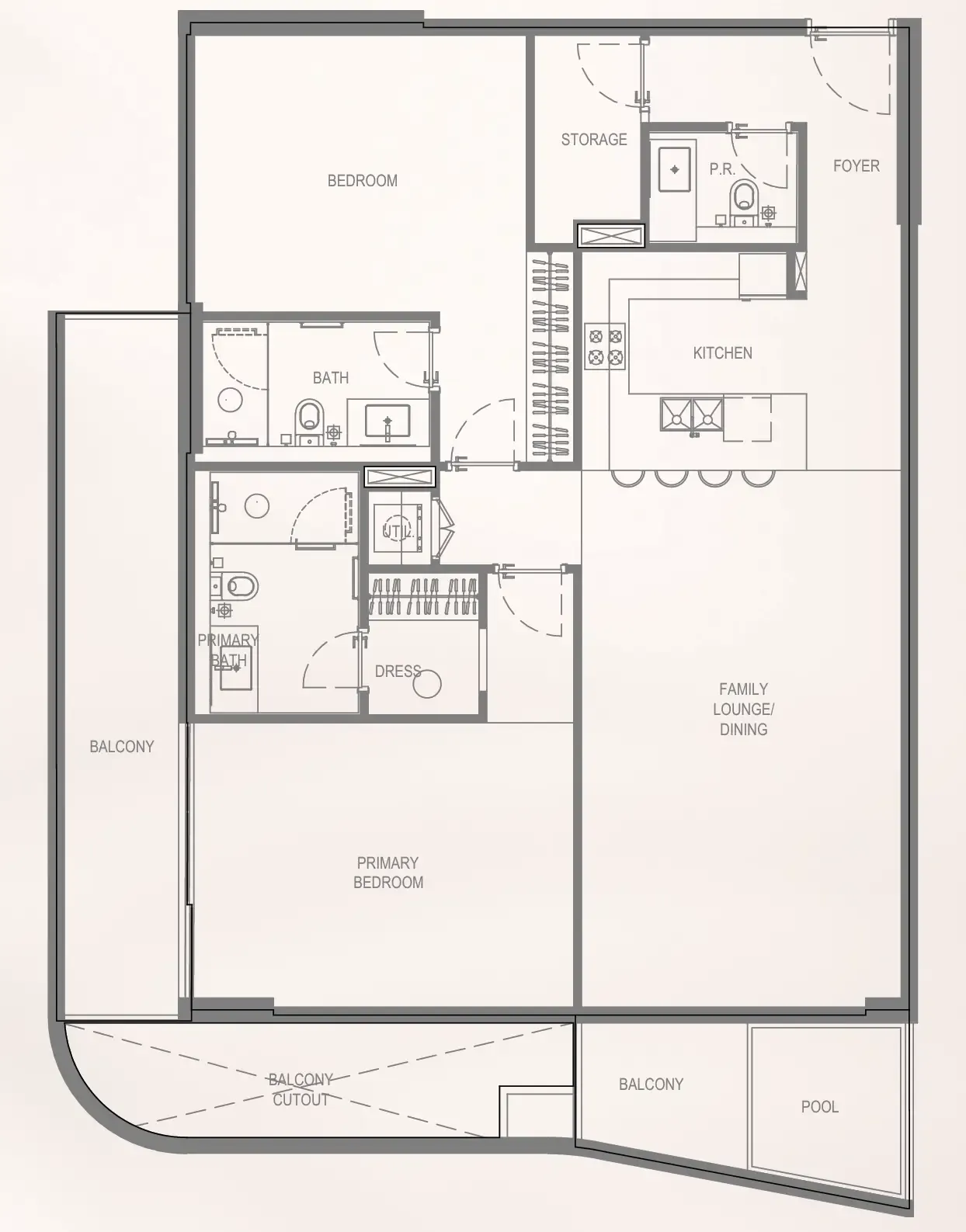 AB Developers Bayview Boulevard floor plan