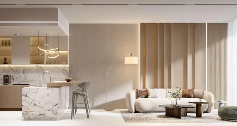 Interior at Bayview Boulevard in Dubai Islands Dubai