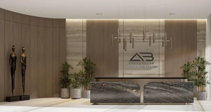 Lobby at Bayview Boulevard in Dubai Islands Dubai