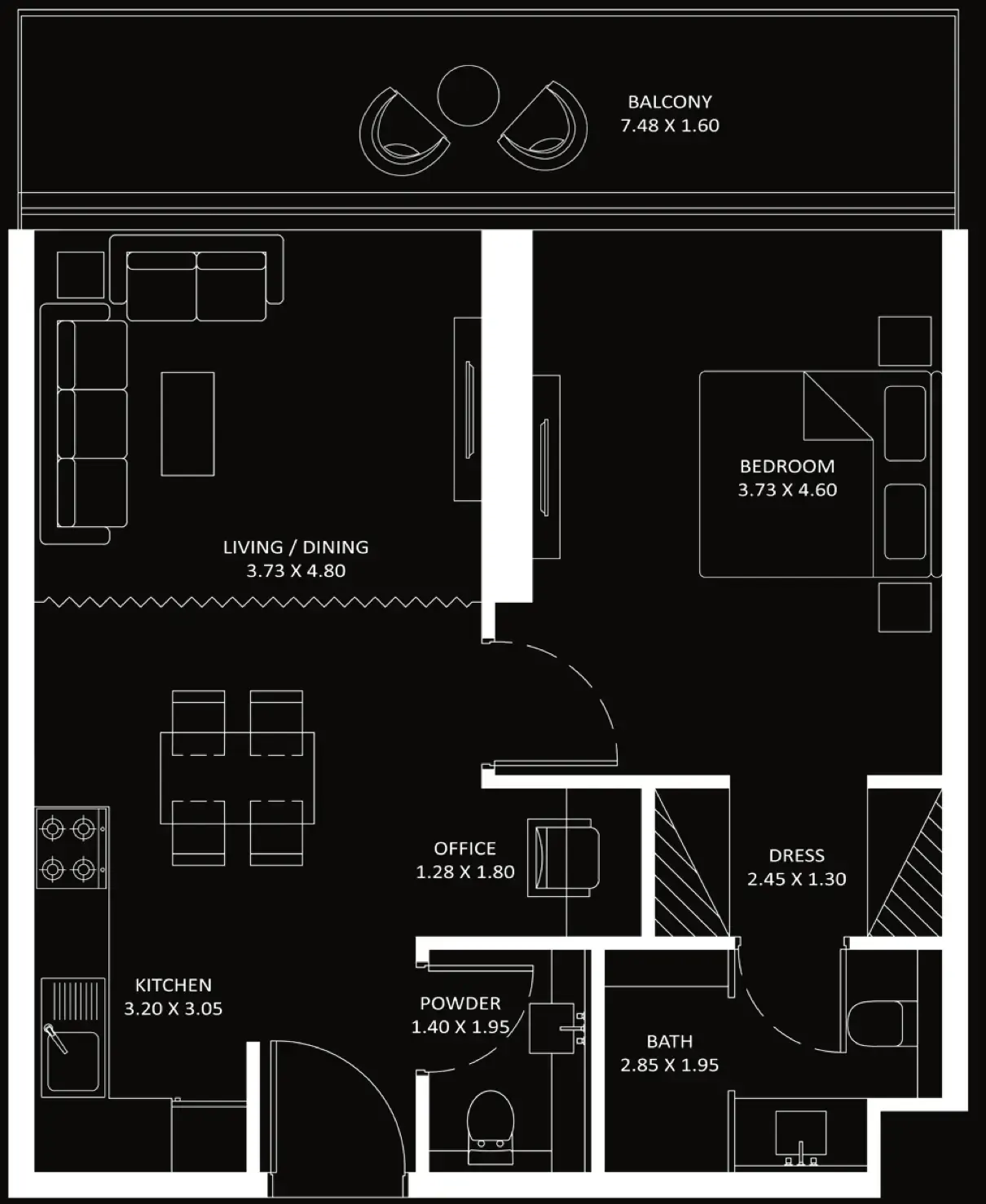 Danube Bayz 101 floor plan