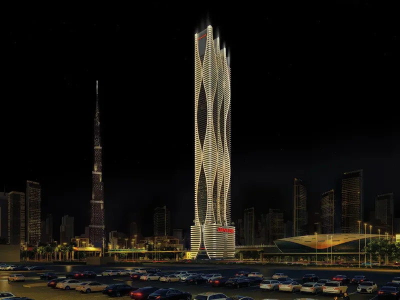 Exterior at Bayz 101 in Business Bay Dubai