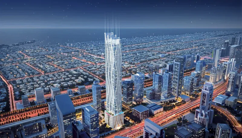 Exterior at Bayz 101 in Business Bay Dubai