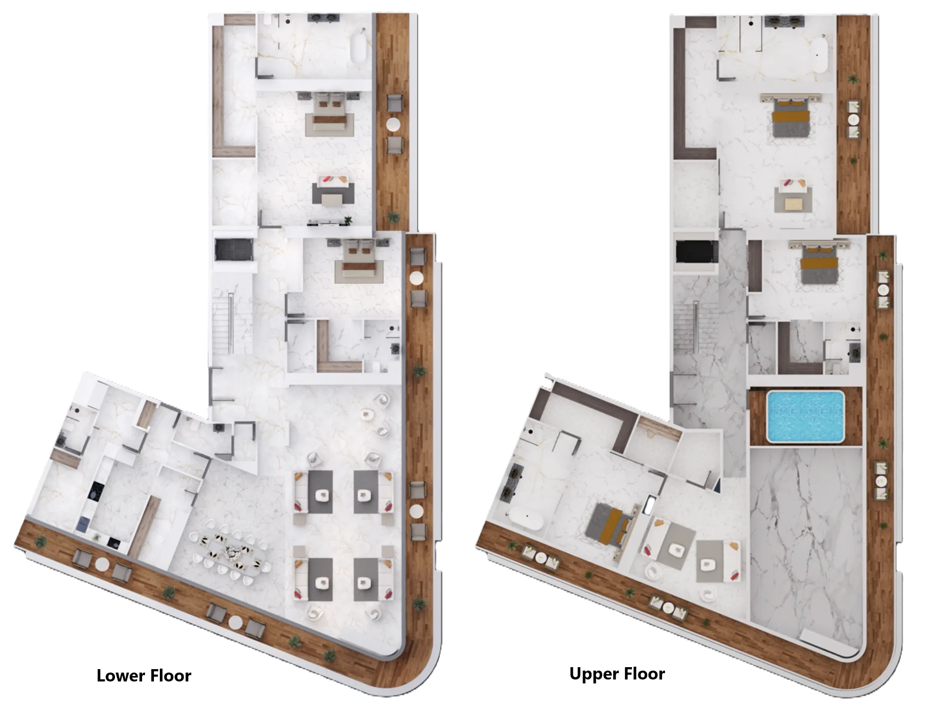 Danube Bayz 102 floor plan