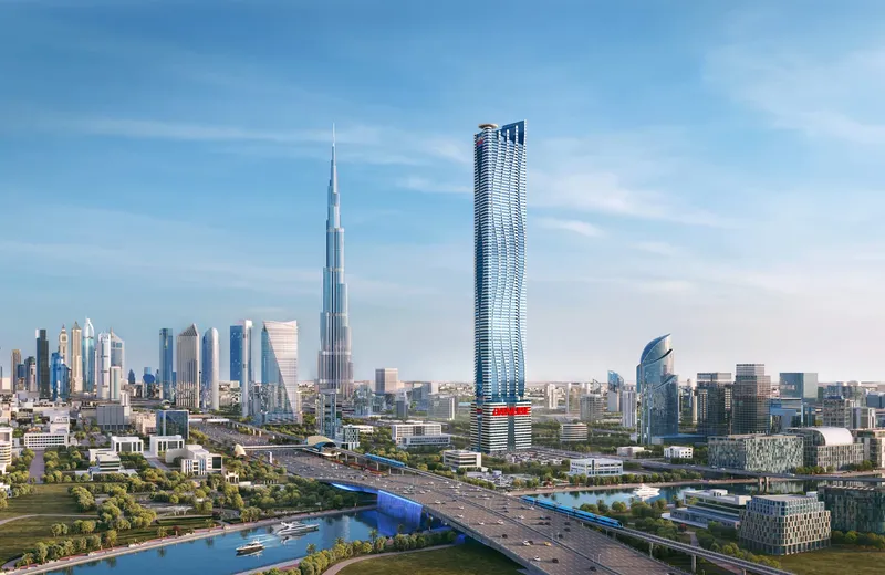 Exterior at Bayz 102 in Business Bay Dubai
