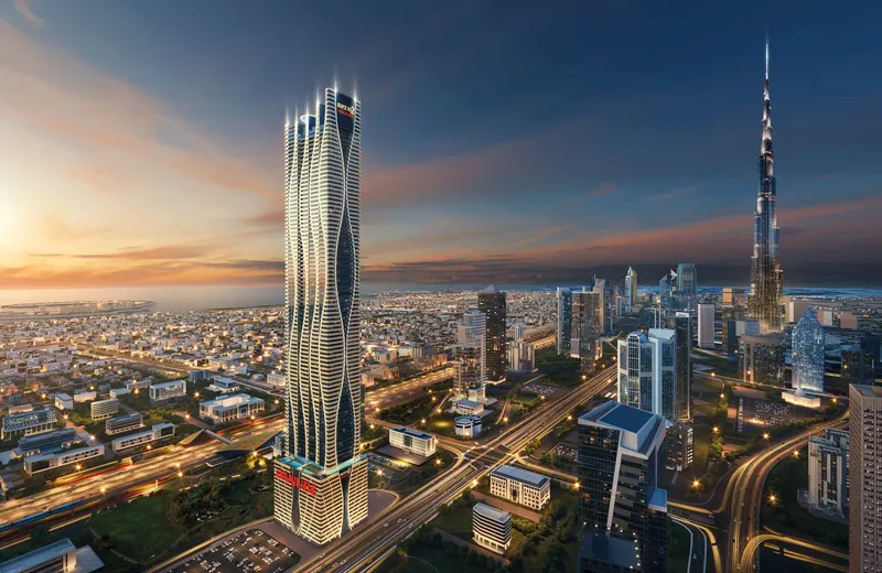 Exterior at Bayz 102 in Business Bay Dubai