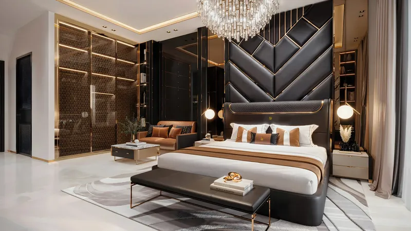 Interior at Bayz 102 in Business Bay Dubai