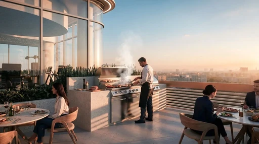 BBQ Area amenity image at Weston by Wadan Phase 1
