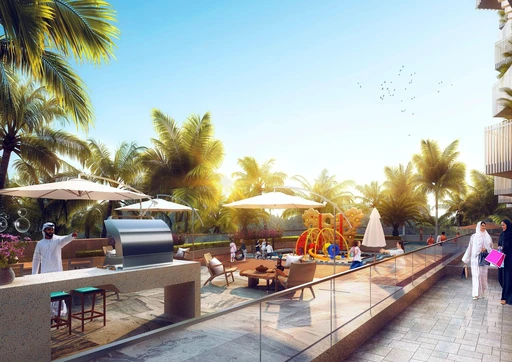 Bbq Area amenity image at Stamn Nautis Residences