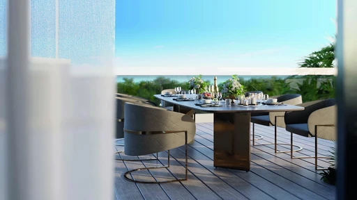 BBQ Area amenity image at Meriden Beach Residences