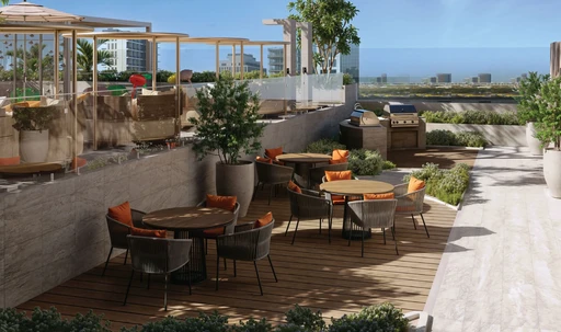 BBQ Area amenity image at The Elysian
