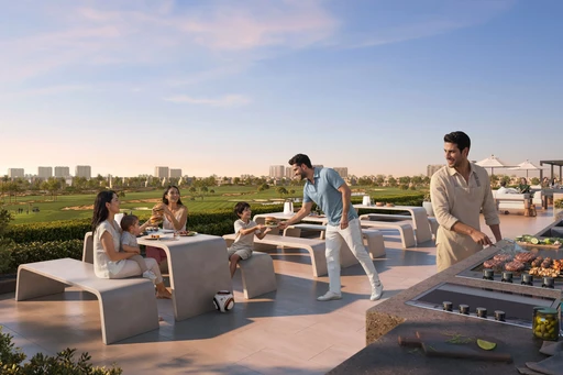 Bbq Area amenity image at Golf Fields