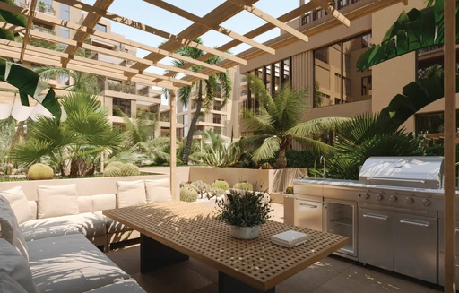 Bbq & Bonfire Zone amenity image at Arisha Terraces