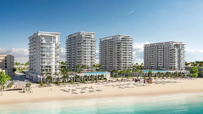 Exterior at Beach House at Bay Residences in Mina Al Arab Ras Al Khaimah