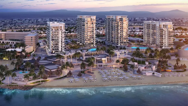 Exterior at Beach House at Bay Residences in Mina Al Arab Ras Al Khaimah