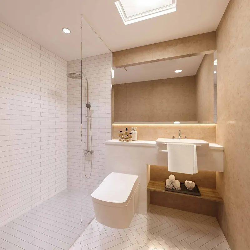 Interior at Beach Oasis 1 and 2 in Dubai Studio City Dubai