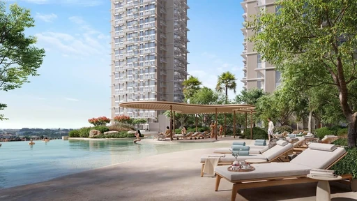 Beach Pool amenity image at Serenia District East Residences