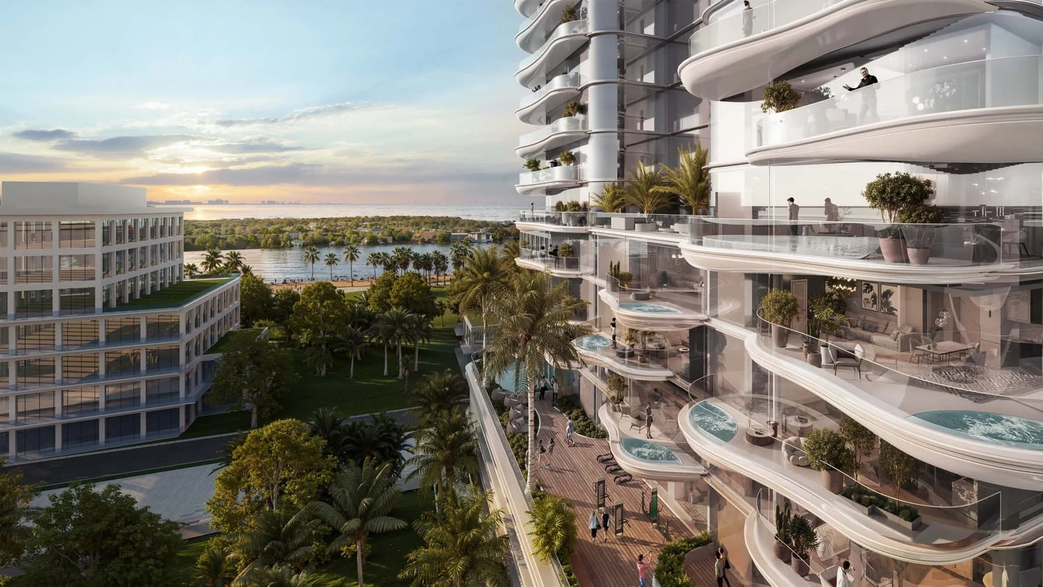Beach Walk 3 furnished beachfront residences in Dubai Islands