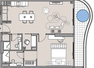 Imtiaz Development Beach Walk 4 floor plan