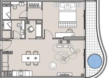 Imtiaz Development Beach Walk 4 floor plan