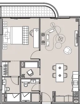 Imtiaz Development Beach Walk 4 floor plan