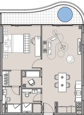 Imtiaz Development Beach Walk 4 floor plan