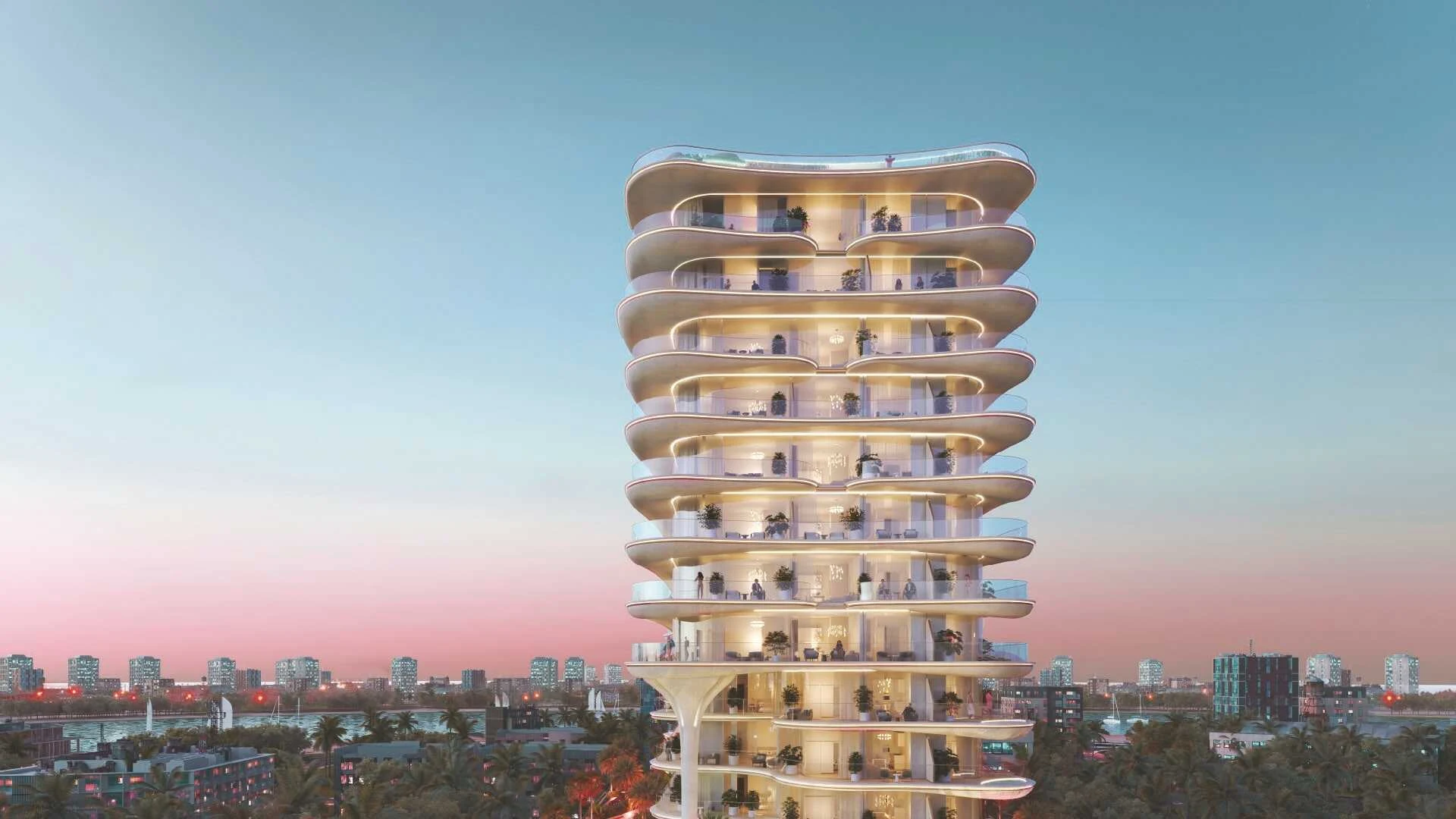Beach Walk furnished residences on Dubai Islands