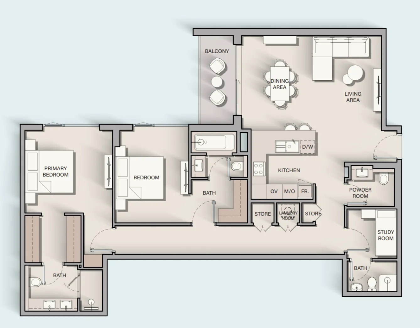 Ellington Belgravia Gardens floor plan