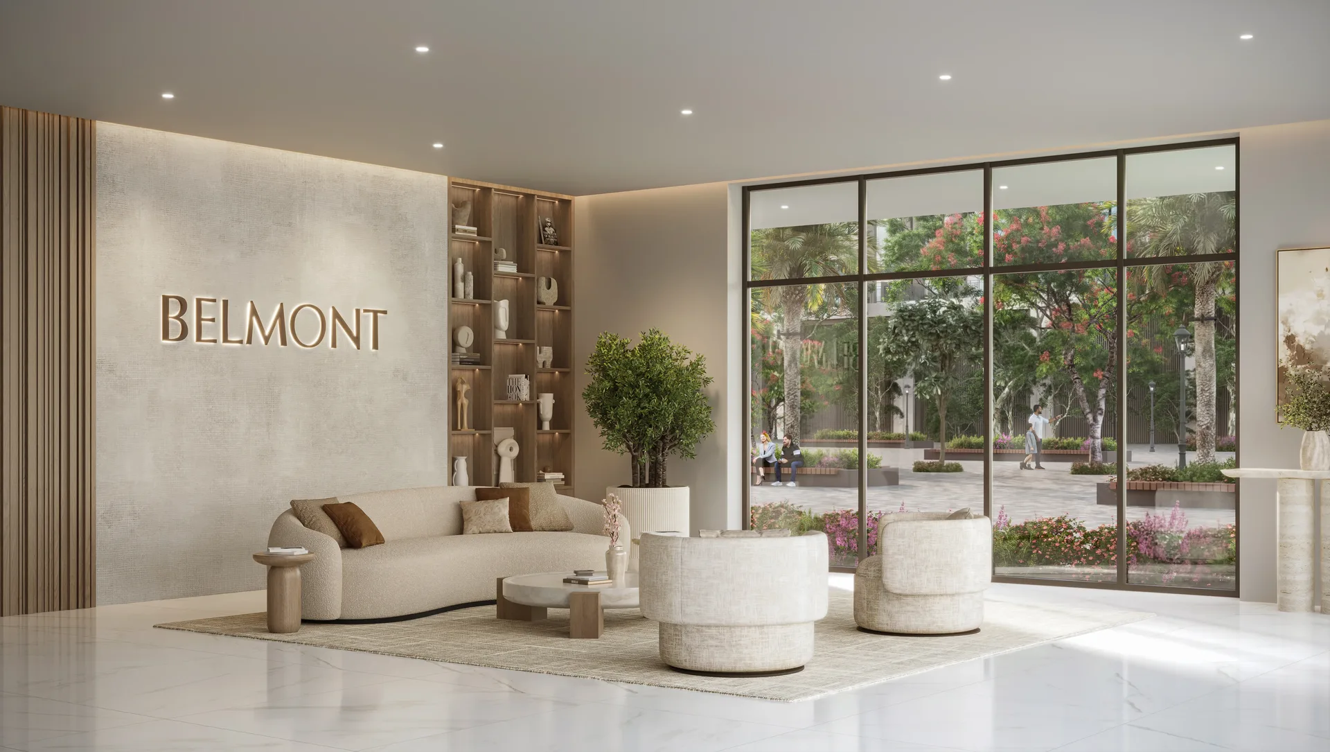 Lobby at Belmont in Town Square Dubai