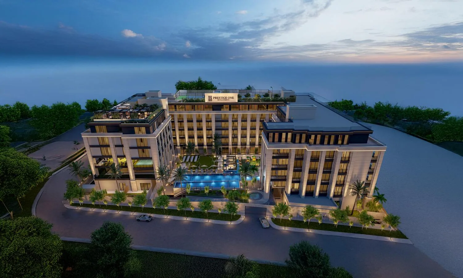 Exterior at Berkeley Square in JVC (Jumeirah Village Circle) Dubai