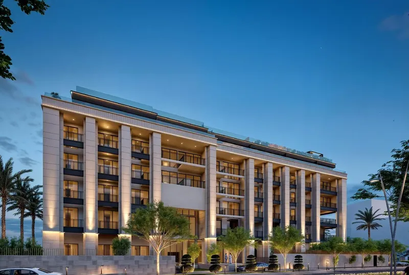 Exterior at Berkeley Square in JVC (Jumeirah Village Circle) Dubai